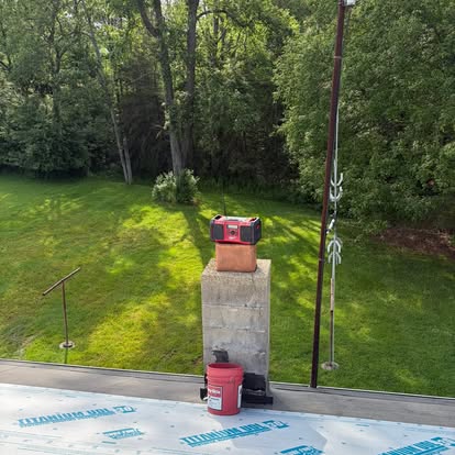 Roof installation by Taylor Roofing Co.