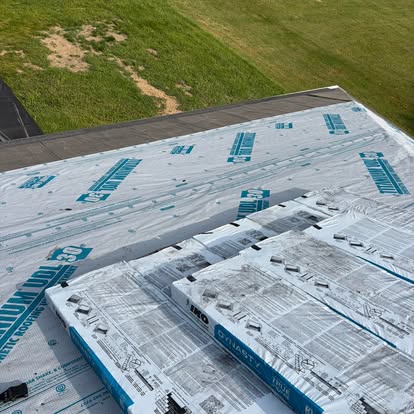 Roof replacement project Taylor Roofing